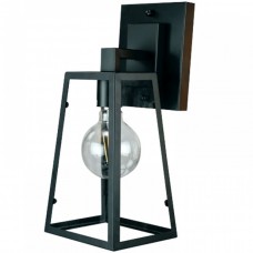 Απλίκα Τοίχου 1xE27 230V Μαύρη 43358